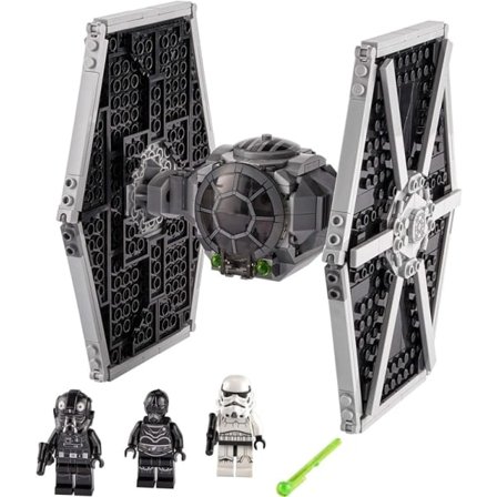 Star Wars Imperial TIE Fighter 75300 byggsats; Fantastisk byggleksak för kreativa barn, (450 bitar)_paris