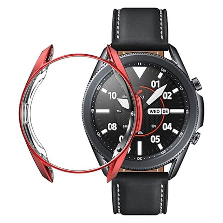 Samsung Galaxy Watch 3 (41mm) hållbar electroplated bumper - röd
