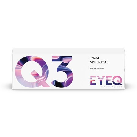 EyeQ One-Day Premium Q3 - 30/laatikko - Piilolinssit - EyeQ