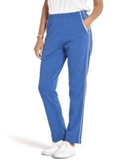 Fritidsbukse med stripe Blå - 50 - Åshild