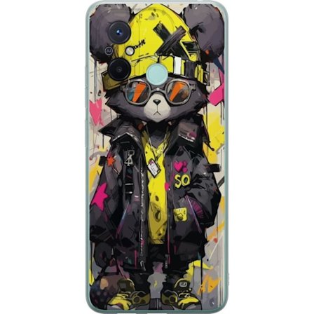 Kompatibelt Mobildeksel til Xiaomi Redmi 12C Kul Bjørn