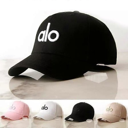 Alo Yoga Unisex Baseball Cap Brodert Andunge Caps Solbeskyttelse Solhatt LGL D