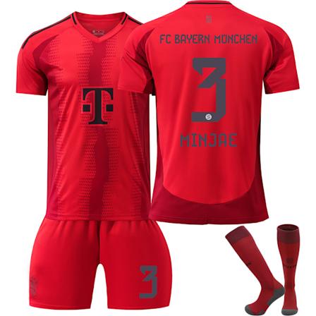 2425 Bayern Tröja 3 Kim Min-jae Nr 9 Kane 10 Sane och andra fotbollströjor för vuxna och barn No.3 MINJAE L