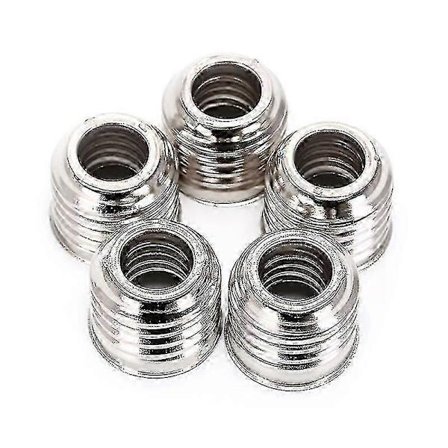 5x E27 til E14 Lampeholder Konverteringssokkel Pære Lampeholder Adapterkontakt ft