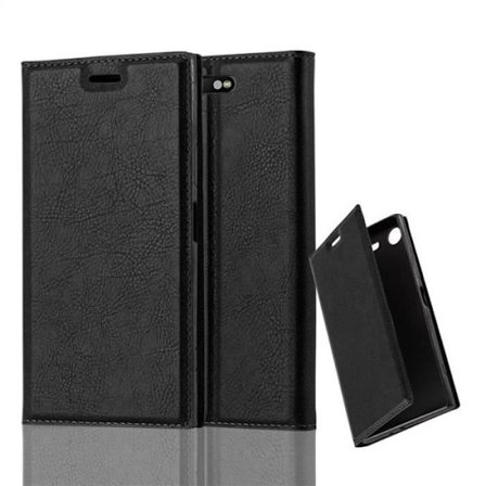 Cadorabo Fodral till Sony Xperia XZ1 i MIDNIGHT BLACK