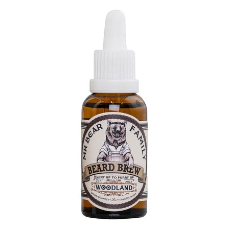 Mr. Bear Family Mr. Bear Beard Brew Oil Woodland, 30 ml., Hår, Skægpleje, Skægolie