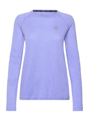 Odlo Essential Seamless T-Shirt Crew Neck L/S Purple Odlo