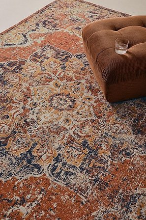 Jotex - Gladgeweven Vloerkleed 200x300 Cm Multi Multi - ALMRIA - Koop Gladgeweven vloerkleden bij Jotex