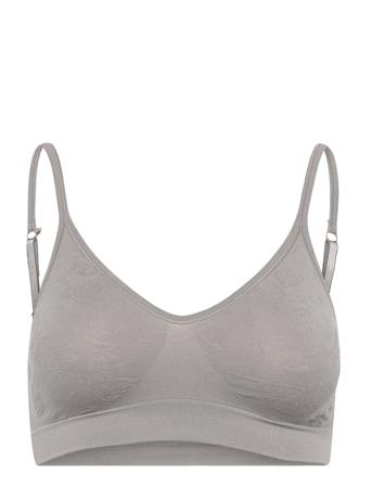 Lucia Bra Top Jacquard Grey Missya