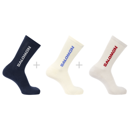 Salomon - Chaussettes Everyday Crew 3-pack - Spellbound / Vanilla ICE - 42-44