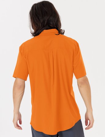 Whistler Jeromy M Functional Shirt - Orange - M