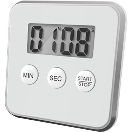 ING Digitaalinen Magneettinen Keittiöajastin LCD-näytöllä Älykäs Ajastin Leivontaan, Ruoanlaittoon, Opiskeluun, Työhön, Kokouksiin, Nukkumiseen ja 