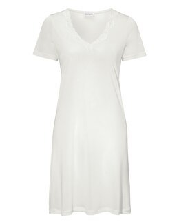 Nattkjole Silke Off-white - 2XL - Damella