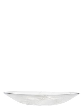 Contrast Plate White//White Home Tableware Serving Dishes Serving Platters White Kosta Boda