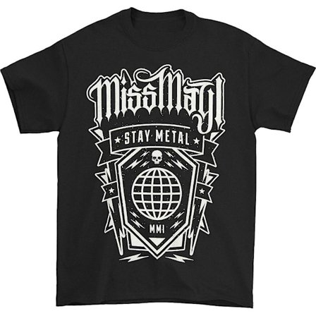 Miss May I Globe T-shirt