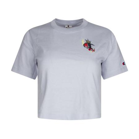 Champion, T-Shirts Grijs, Dames, Maat:M