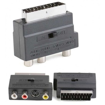 Scart-sovitin Scart-sovitin A / V + S-video