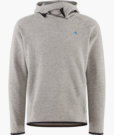 Klättermusen - Falen Wooly Hoodie Men's's - Dove Grey - Men's - M