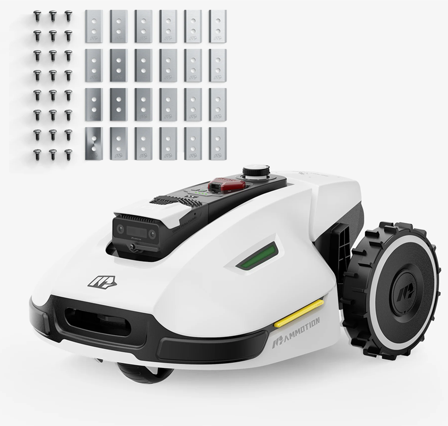 Mammotion Yuka 3000 + 73006 Robottiruohonleikkuri 3000 m²:lle, leikkuuterillä, Puutarhakoneet