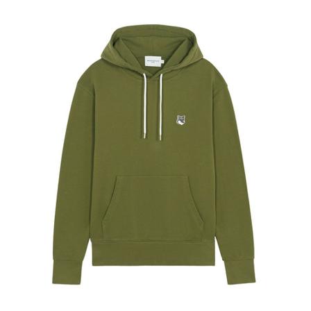 Maison Kitsuné, Sweatshirts Hoodies Zielony, Mężczyzna, Rozmiar: L