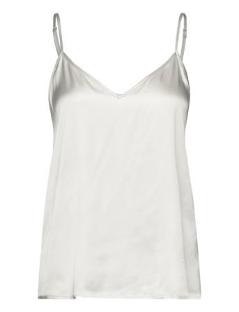 Sharon Strap Top 14905 Tops Blouses Sleeveless White Samsøe Samsøe