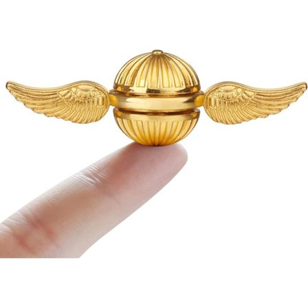 Guld Fidget Spinner - Stressbold & Skrivebordslegetøj - Til Skole/Hjem/Kontor
