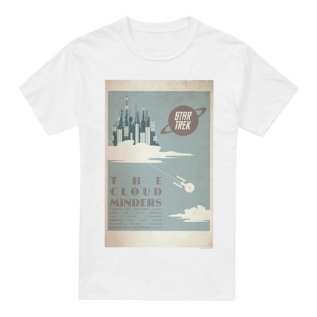 Star Trek Herr The Original Series Avsnitt 76 T-shirt 4XL Vit