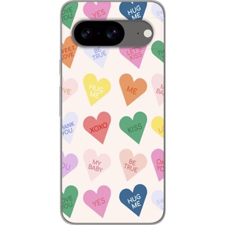 Yhteensopiva Puhelinkuori Google Google Pixel 8 Karkkisydämet