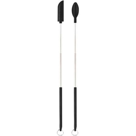 Mini Silikoninen Teleskooppinen Lasta, Lämpökestävä Lasta, Kahva