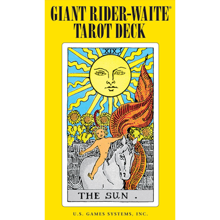 Giant Rider-Waite Tarot Deck 9780880794749