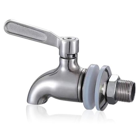 16MM Olut Hana Oluttynnyri Laite Ruostumaton, Hana Vaihtosulkimen Mehu Kylmä Juoma Viini Koti Panimo Tynnyrihana Koti Ja Juhlat