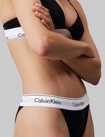Calvin Klein Tanga - Black - XL