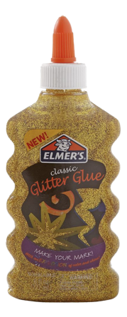 ELMERS Glitter Glue Gold, 177ml
