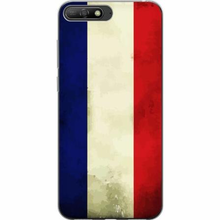 Huawei Y6 (2018) Genomskinligt Skal Frankrike