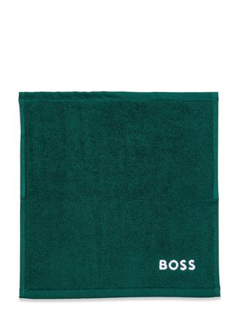 Plain Wash Towel Home Textiles Bathroom Textiles Towels & Bath Towels Guest Towels Grøn Boss Home