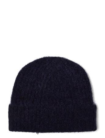 Beanie Seamless Rib Mohair Accessories Headwear Beanies Blå Schnayderman's