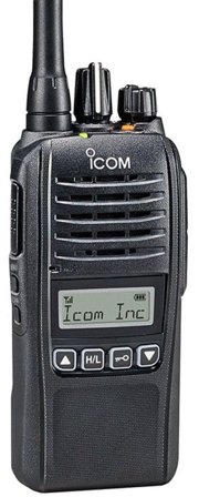 Icom ProHunt Basic 2 Digital radiopuhelin, musta (155 Hz)