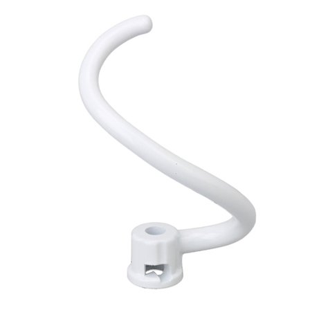 Vit spiralformad degkrok Kv25g0x ersättning för Kitchenaid 5-6qt Hy