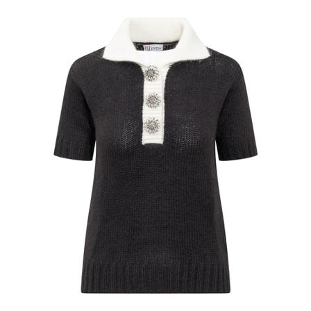 RED Valentino Polo Shirts , Zwart , Dames , Maat: L