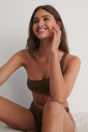 NA-KD Lingerie BH - BH:ar - Brun - L