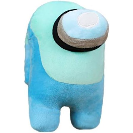 Among Us Plyschleksak, Teamkamrat Among Us Space Werewolf Killing Game Karaktär Plyschdocka - 20cm (Blå)