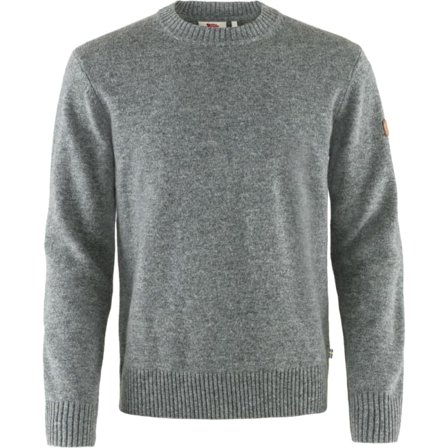 Fjällräven Men's Övik Round-neck Sweater Men long-sleeved sweaters Grey XXL