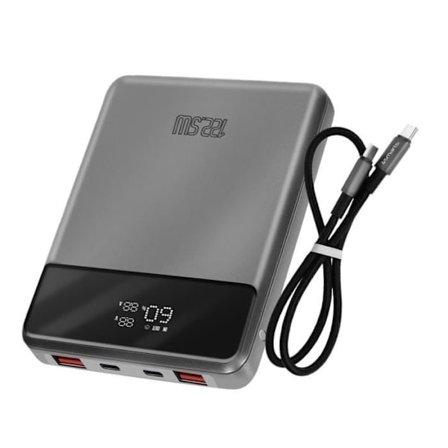Powerbank - 4SMARTS - Enterprise Slim - 20000mAh - 2 USB-C 100W - 2 USB 22.5W