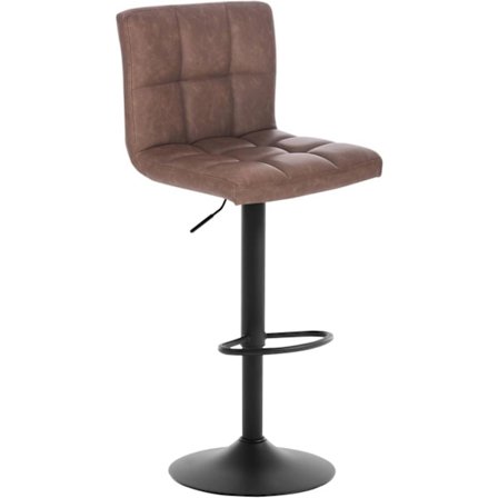 Rootz-baarijakkara - Työpöytäjakkara - Säädettävä baarituoli - Ergonominen mukavuus - Kestävä ja pitkäikäinen - Vakaa ja turvallinen - Keinonahka ja m