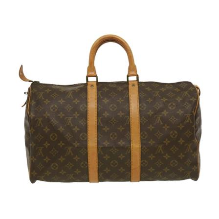 Louis Vuitton Vintage, Pre-owned Keepall 45 Bruin, unisex, Maat:ONE Size