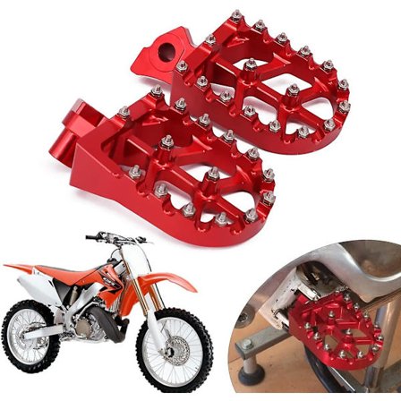 Moottoripyörän jalkatapit, jalkatuet, polkimet, yhteensopivat Honda Cr125 Cr250 1995 1996 1997 1998 1999 Cr500 1995-2005 Yz125 Yz250 Wr400 97 98 