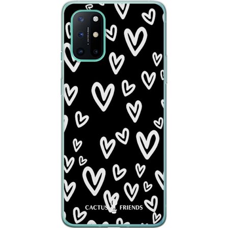Kompatibelt Mobilskal till OnePlus OnePlus 8T Cactus and Friends - Handdrawn Love Chaos