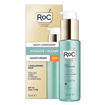 ROC Multi Correxion Hydrate + Plump Idratante Viso SPF30 50ml - Crema viso giorno idratante