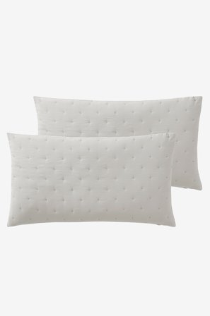 Jotex - Putetrekk 2-pk 50x90 Cm Benhvit - CALM - Kjøp Pynteputer & trekk hos Jotex