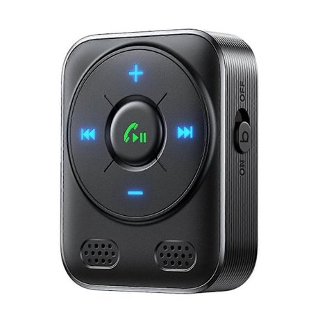 Bil Bluetooth 5.4 AUX Mottagare Starkare Dubbla Mikrofoner & Brusreducering Bluetooth Adapter för Bil Mus